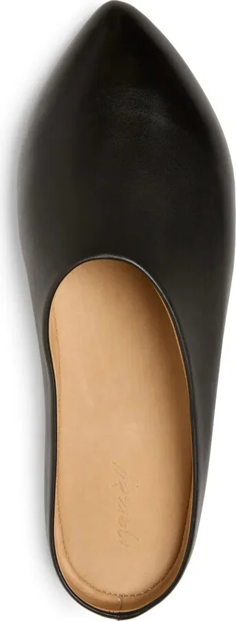 Pointed-Toe Leather Mules - Image 3