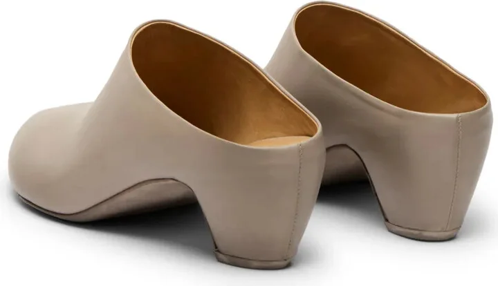Pointed-Toe Leather Mules - Image 3