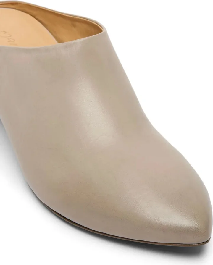 Pointed-Toe Leather Mules - Image 4