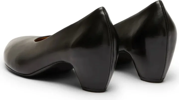 Pointed-Toe Leather Pumps - Image 3