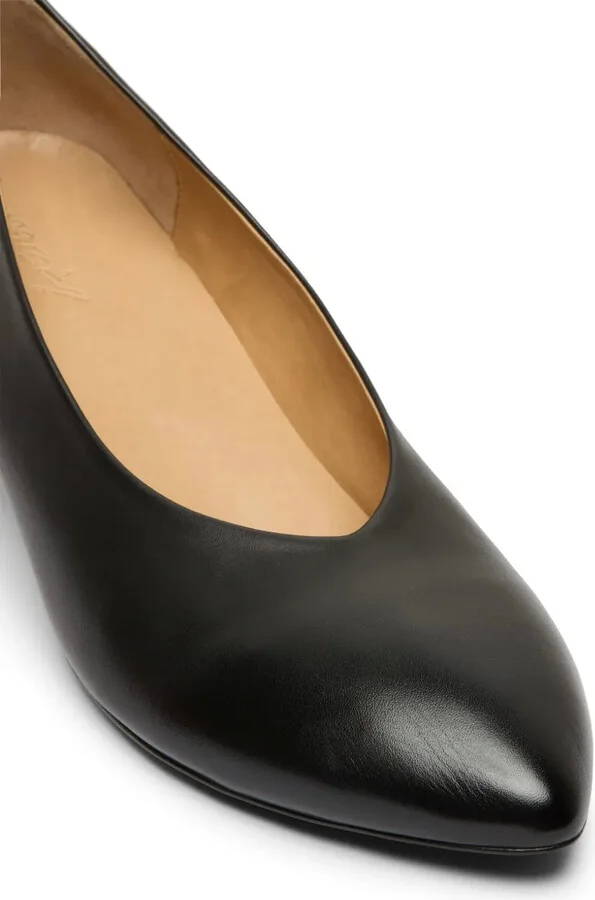 Pointed-Toe Leather Pumps - Image 4
