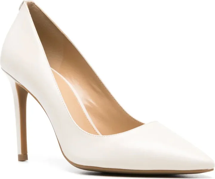Pointed-Toe Leather Pumps - Image 2