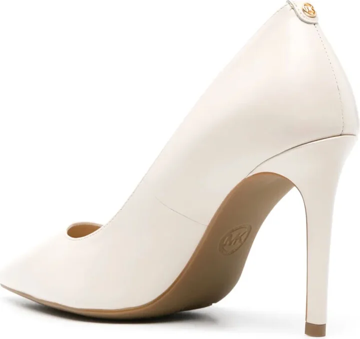 Pointed-Toe Leather Pumps - Image 3