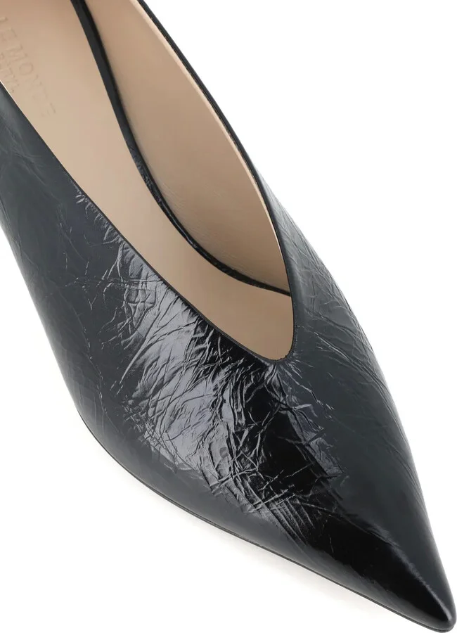 Pointed-Toe Leather Pumps - Image 4