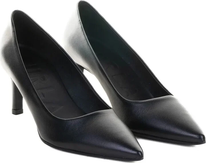 Pointed-Toe Leather Pumps - Image 2