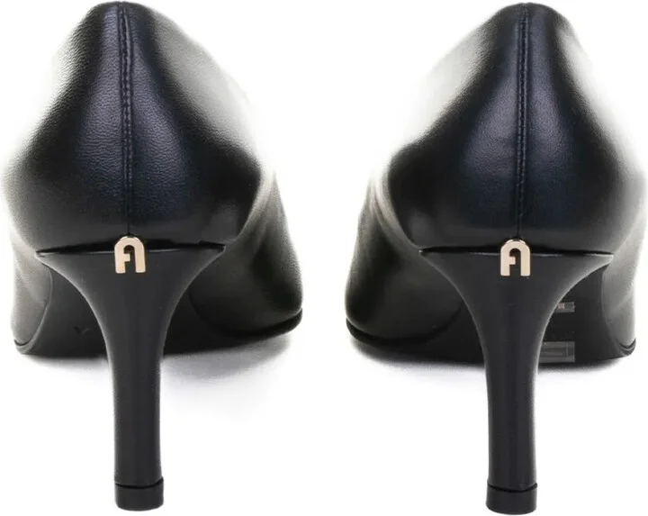 Pointed-Toe Leather Pumps - Image 3