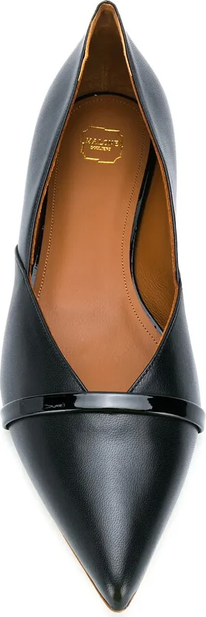 Pointed-Toe Leather Pumps - Image 4