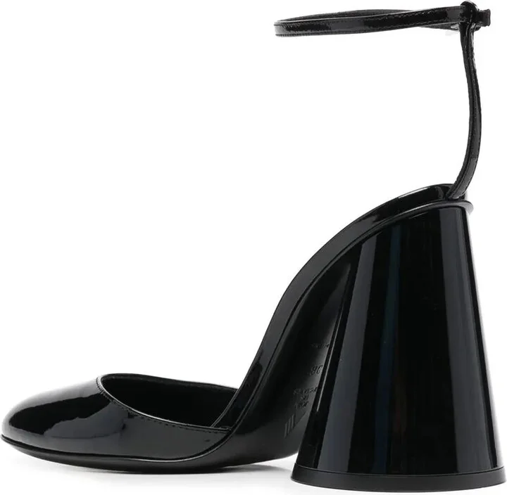 Pointed-Toe Leather Pumps - Image 3