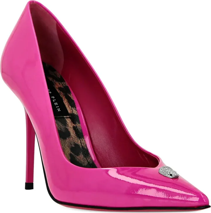 Pointed-Toe Leather Pumps - Image 2