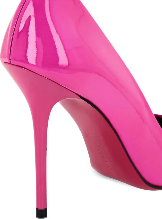 Pointed-Toe Leather Pumps - Image 3