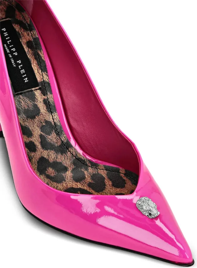 Pointed-Toe Leather Pumps - Image 4