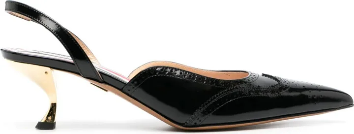 Pointed-Toe Low-Heel Pumps