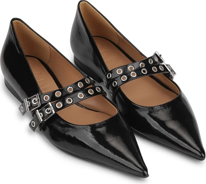 Pointed Toe Mary Jane Flat