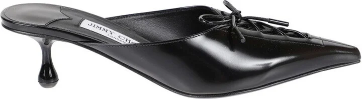 Pointed Toe Pumps With Lace-Up
