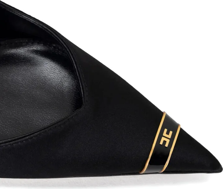 Pointed-Toe Satin Pumps - Image 4