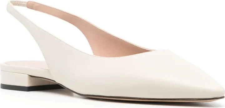 Pointed-Toe Slingback Ballerina Shoes - Image 2