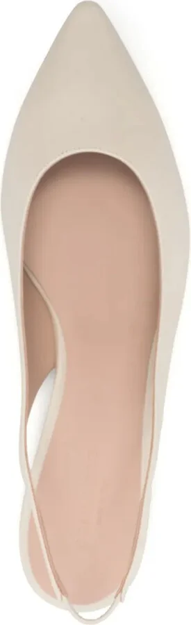 Pointed-Toe Slingback Ballerina Shoes - Image 4
