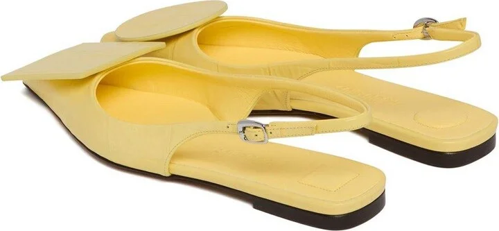 Pointed Toe Slingback Flats - Image 3