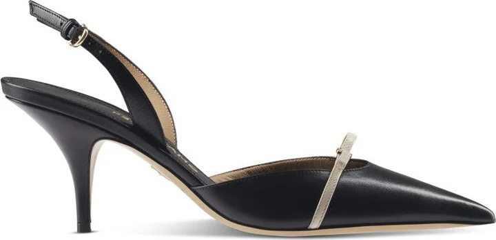 Pointed Toe Slingback Heels