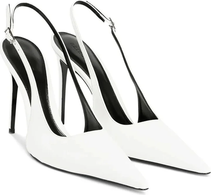 Pointed-Toe Slingback Pumps - Image 2