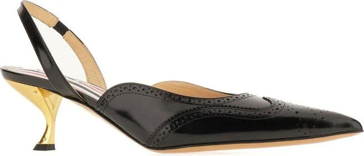Pointed-toe Slingback Pumps - Image 2