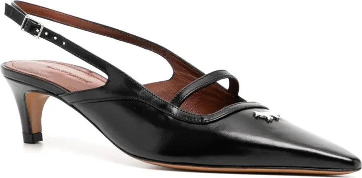 Pointed-Toe Slingback Pumps - Image 2