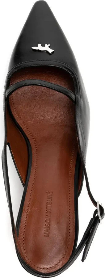 Pointed-Toe Slingback Pumps - Image 4