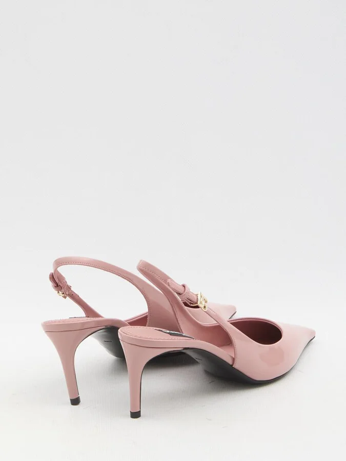 Pointed-Toe Slingback Pumps - Image 3