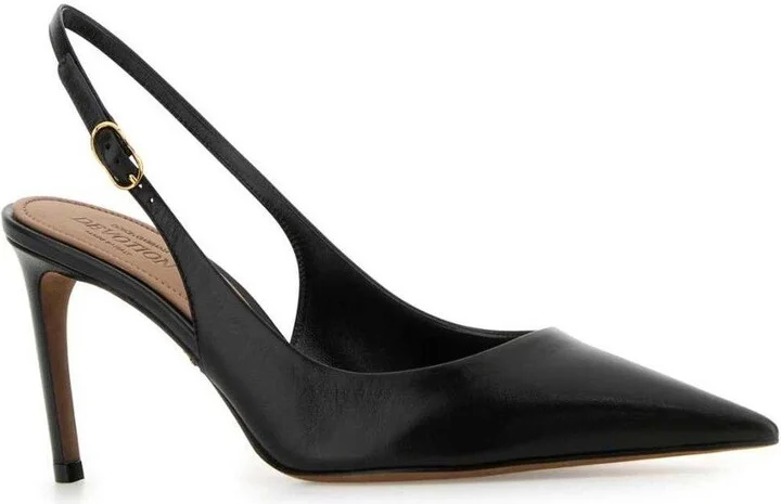 Pointed Toe Slingback Pumps - Image 2