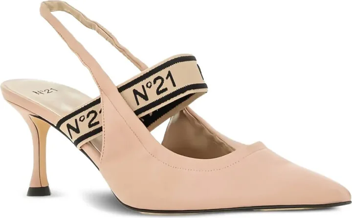 Pointed-Toe Slingback Pumps - Image 2