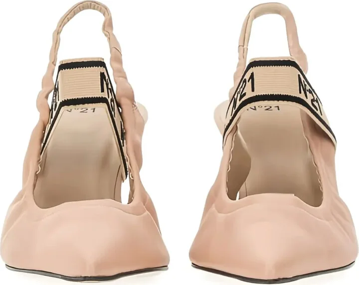 Pointed-Toe Slingback Pumps - Image 3