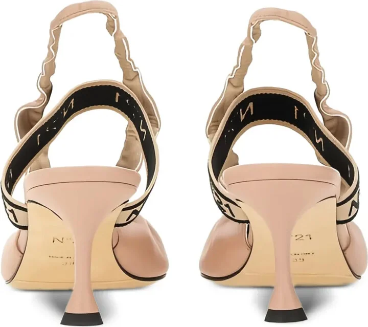 Pointed-Toe Slingback Pumps - Image 4