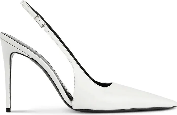 Pointed-Toe Slingback Pumps