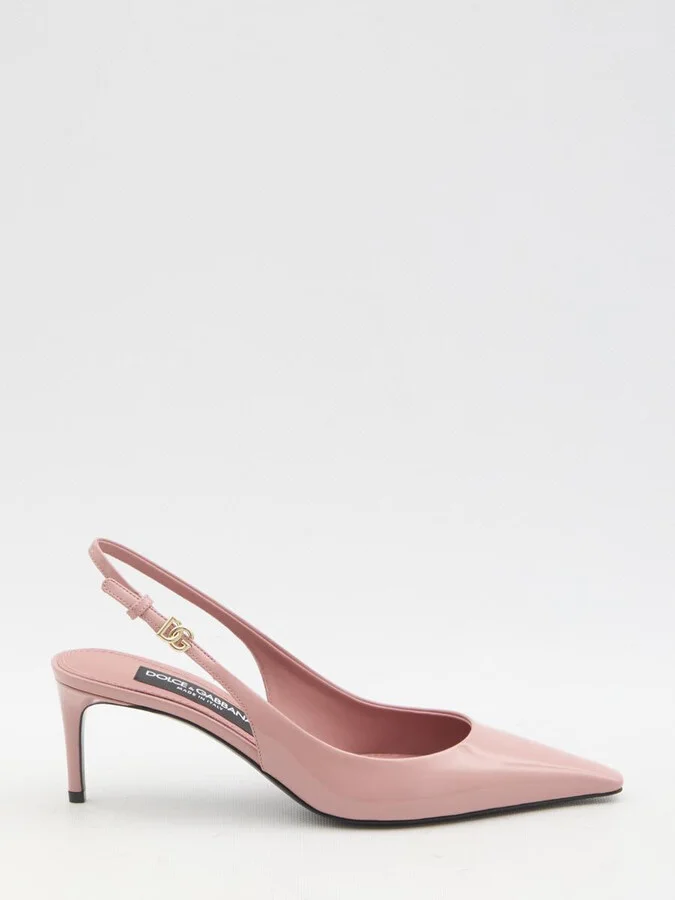 Pointed-Toe Slingback Pumps