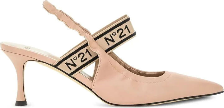 Pointed-Toe Slingback Pumps