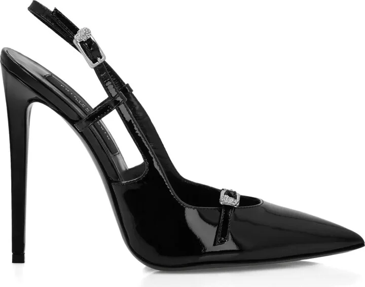 Pointed-Toe Slingback Pumps