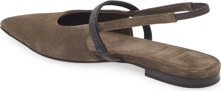 Pointed Toe Slingback Sandal - Image 2