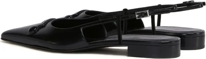 Pointed-Toe Slingback Sandals - Image 3