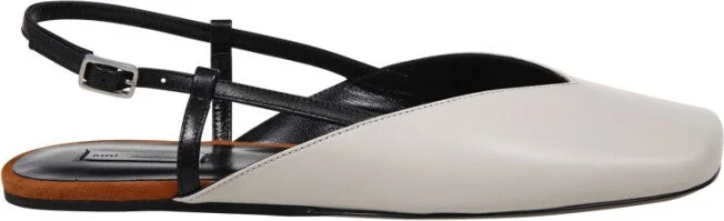 Pointed Toe Slingback Shoes