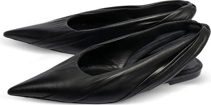 Pointed-Toe Slip-On Flats - Image 2