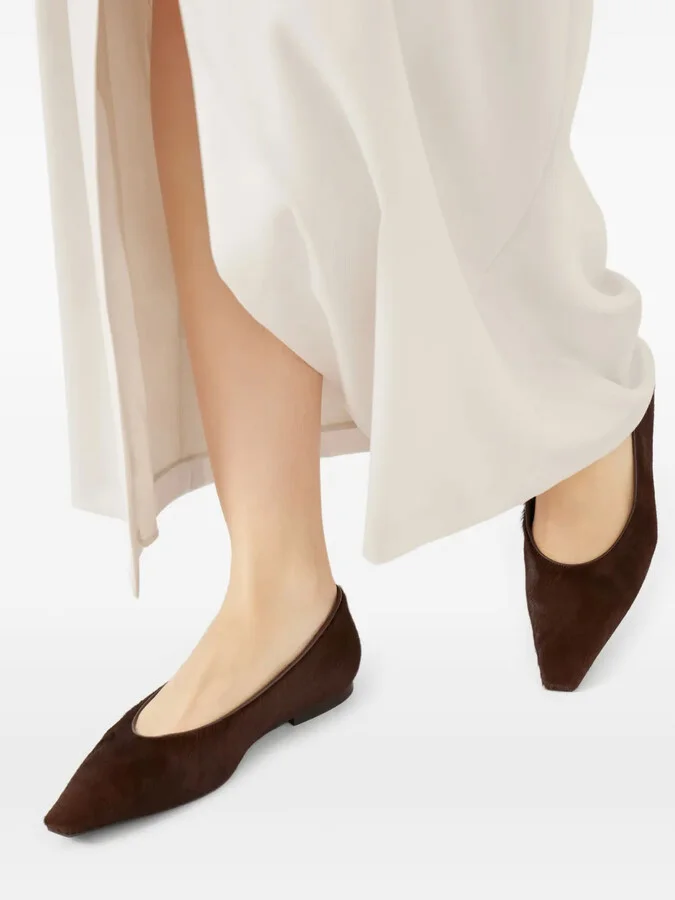 Pointed-Toe Slip-On Flats - Image 2