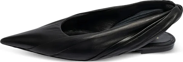Pointed-Toe Slip-On Flats