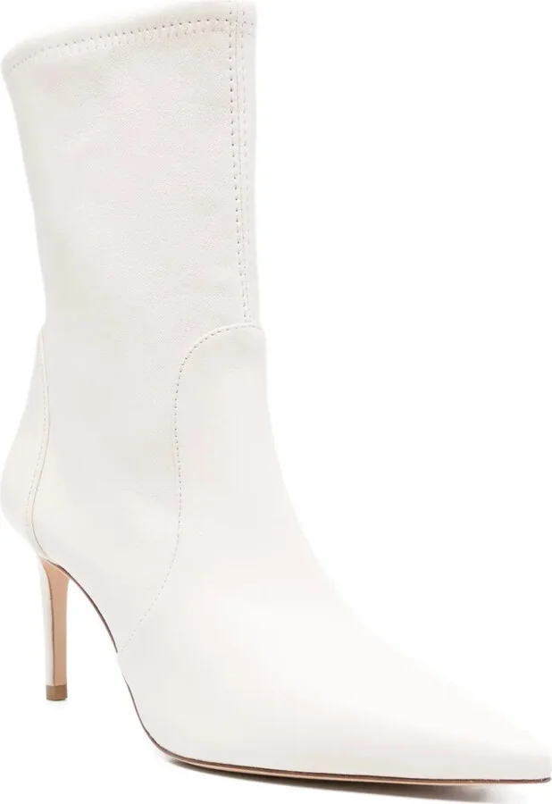 Pointed-Toe Sock Boots - Image 2