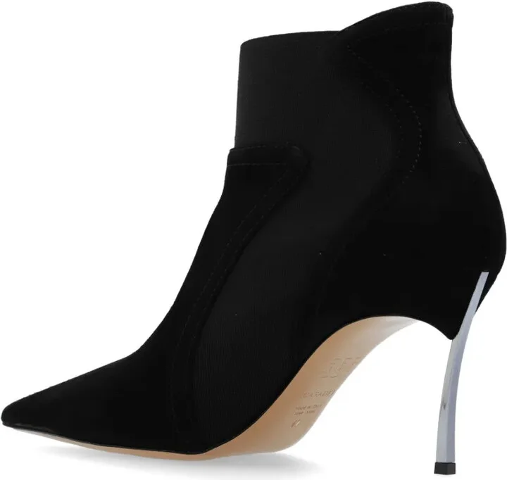 Pointed-Toe Suede Ankle Boots - Image 5