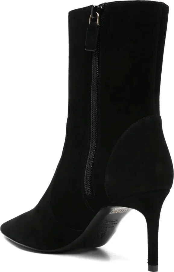 Pointed-Toe Suede Boots - Image 3