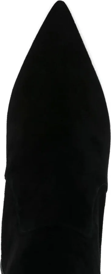 Pointed-Toe Suede Boots - Image 4