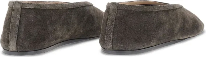 Pointed-Toe Suede Flats - Image 3