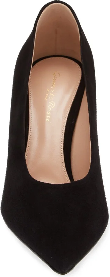 Pointed Toe Suede Pump - Image 4