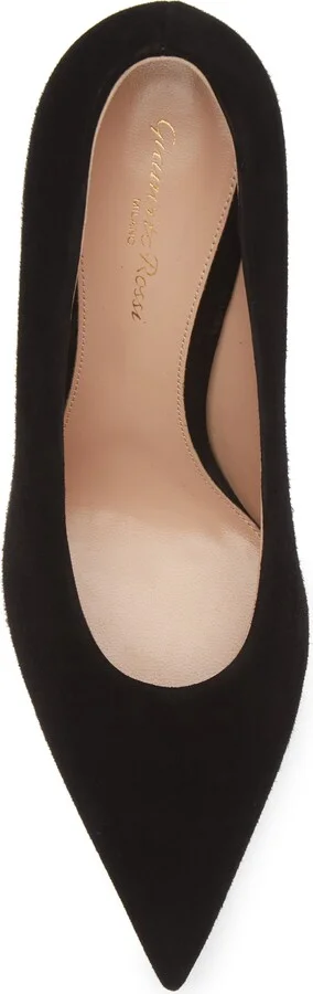 Pointed Toe Suede Pump - Image 5