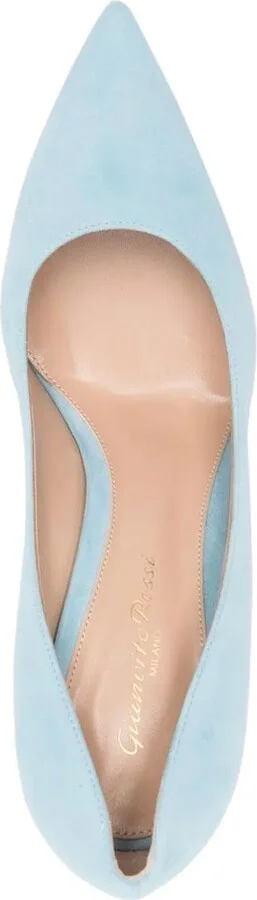 Pointed Toe Suede Pumps - Image 4